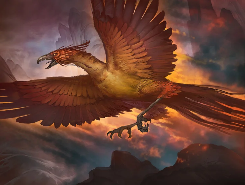 Behind the Cards - Ashcloud Phoenix — Howard Lyon Fine Art and